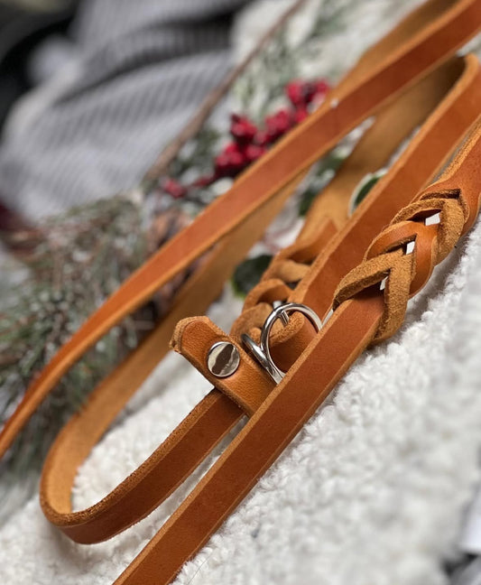 Loyal Look Leder- Retriverleine
